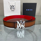 Amiri MA QUAD LEATHER 4CM BELT
