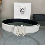 Amiri MA QUAD LEATHER 4CM BELT