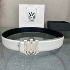 Amiri MA QUAD LEATHER 4CM BELT