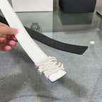 Amiri MA QUAD LEATHER 4CM BELT