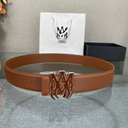 Amiri MA QUAD LEATHER 4CM BELT