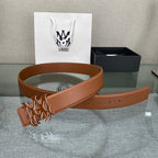 Amiri MA QUAD LEATHER 4CM BELT