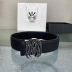 Amiri MA QUAD LEATHER 4CM BELT