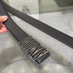 Amiri MA QUAD LEATHER 4CM BELT