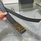 Amiri MA QUAD LEATHER 4CM BELT